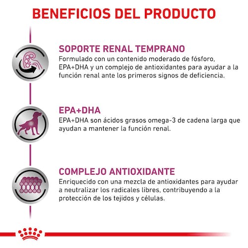Royal Canin Veterinary Early Renal Sobres para Perros 12x100gr - Imagen 4