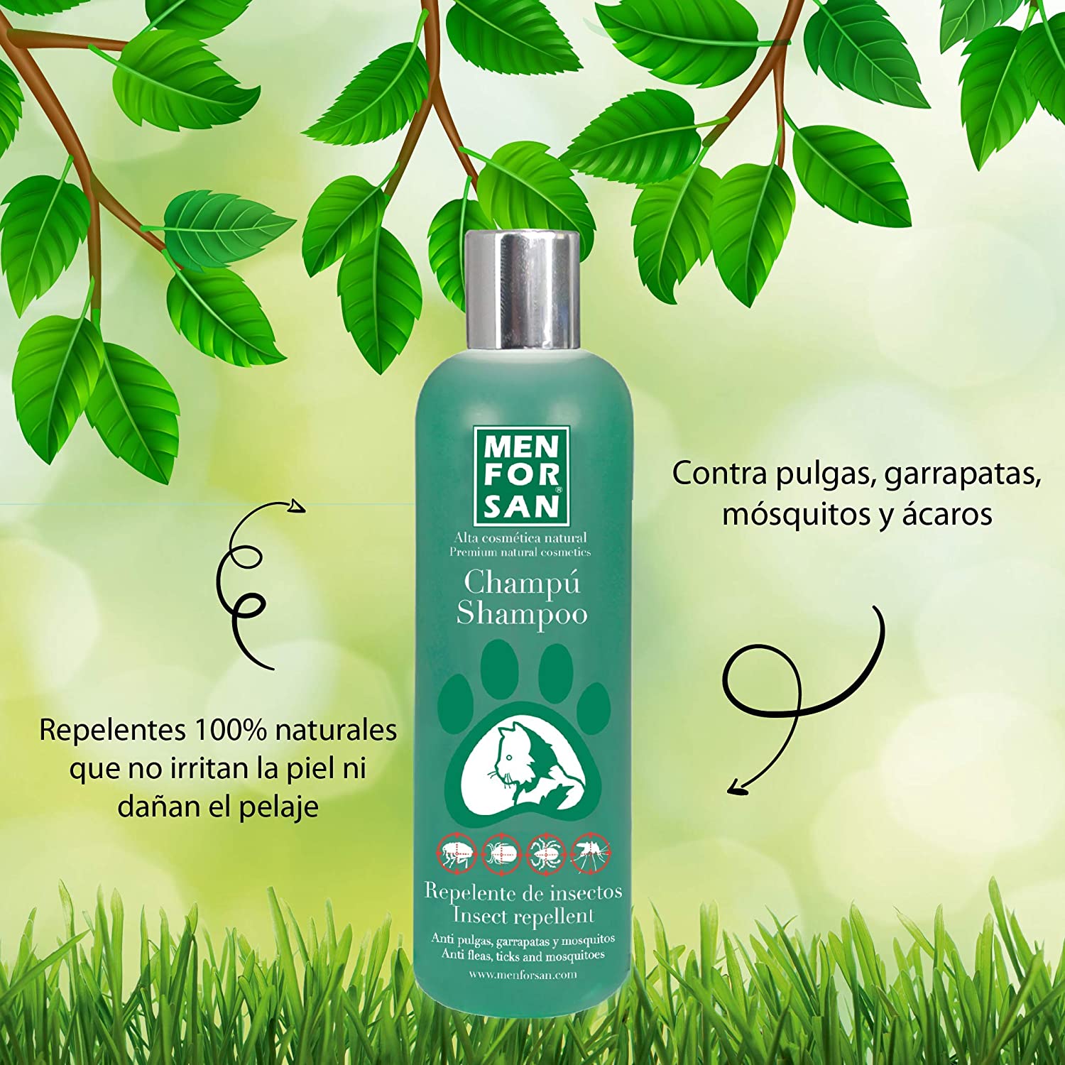 Menforsan Champú Repelente Citronela 300ml - Imagen 5