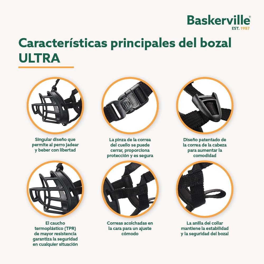 Bozal Baskerville Ultra 2.0 Para Perros - Imagen 2