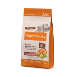Nature's Variety Healthy Grain Gatos Esterilizados con Salmón