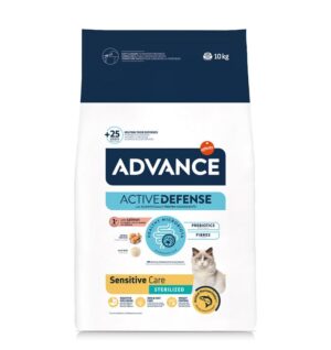 Advance Sensitive Esterilizado Salmón y Cebada para Gatos
