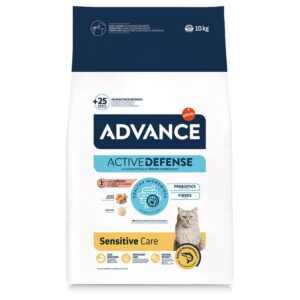 Advance Sensitive Adult Salmón y Arroz Pienso para Gatos