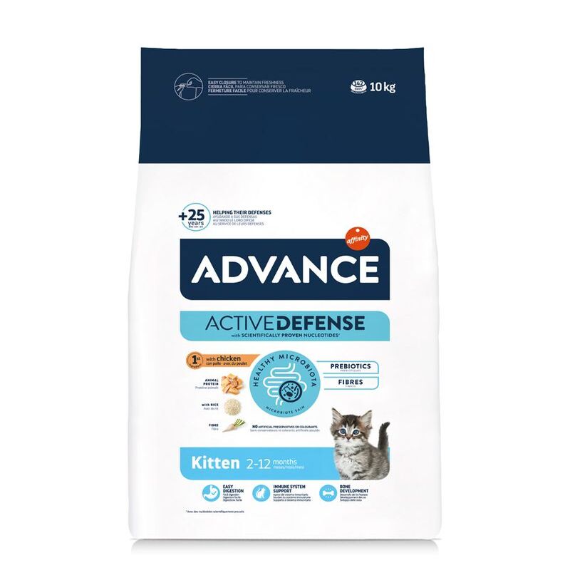 Advance Kitten Pienso para Gatos con Pollo y Arroz
