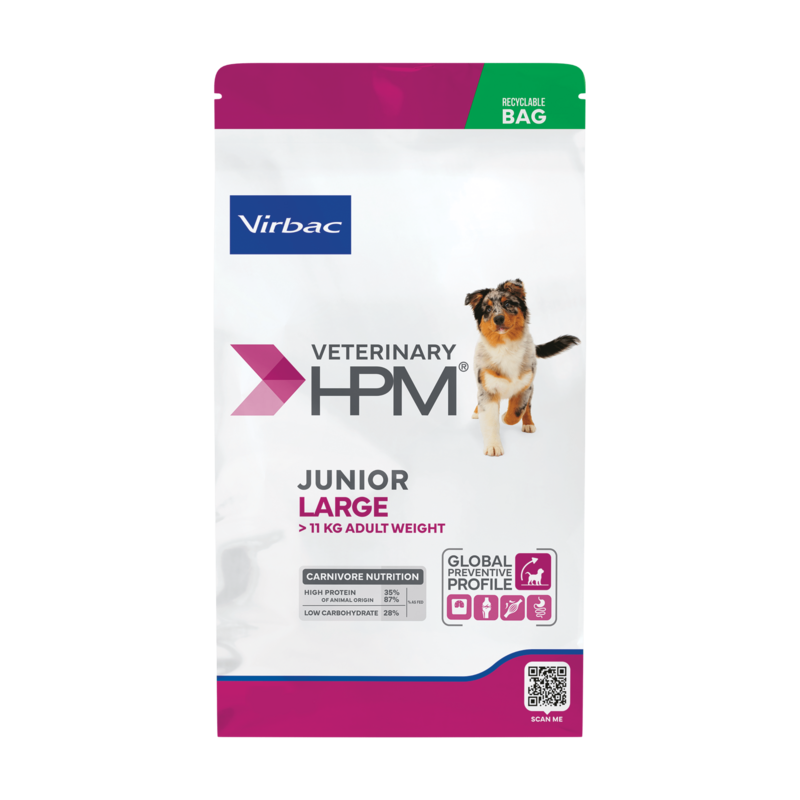Virbac HPM Junior Large Pienso para Cachorros 12kg