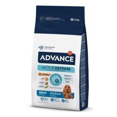 Advance Active Defense Medium Adult con Pollo y Arroz - 14kg