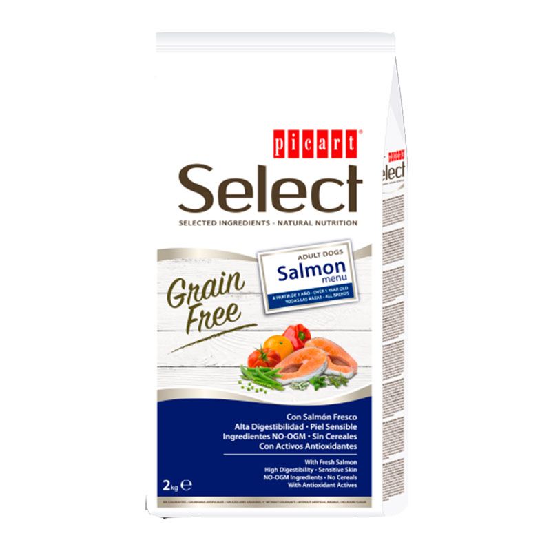 Picart Select Dog Adult Grain Free Salmón 10kg