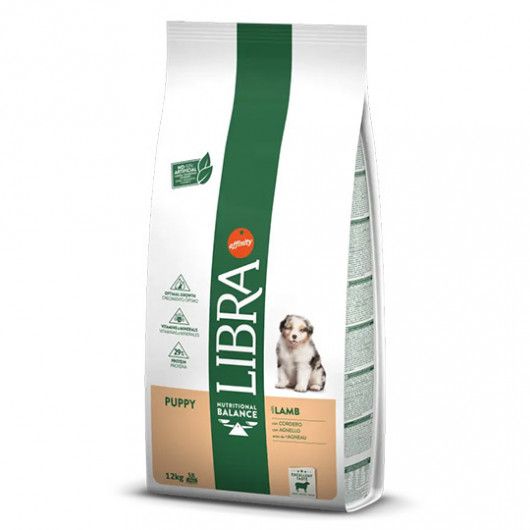 Libra Puppy Cordero Pienso Perros