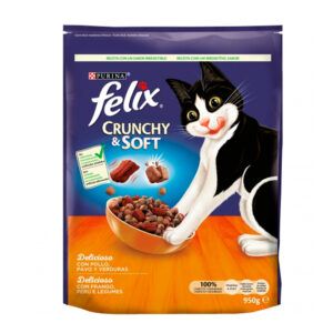 Felix Crunchy & Soft Pollo Pavo y Verduras