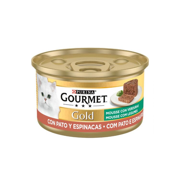 Gourmet Gold Mousse Pato&Espinaca 85gr