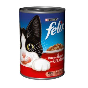 Felix buey e hígado en gelatina 400gr