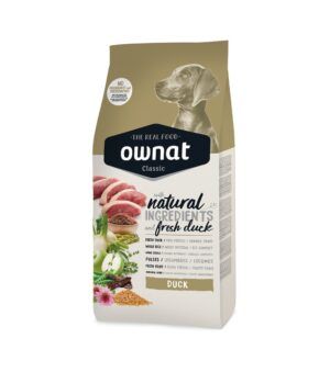 Ownat Classic Duck Pienso para Perros con Pato