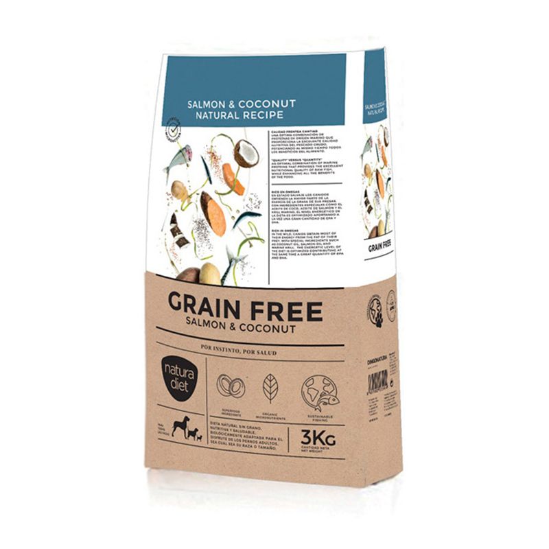 Natura Diet Grain Free Salmón y Coco