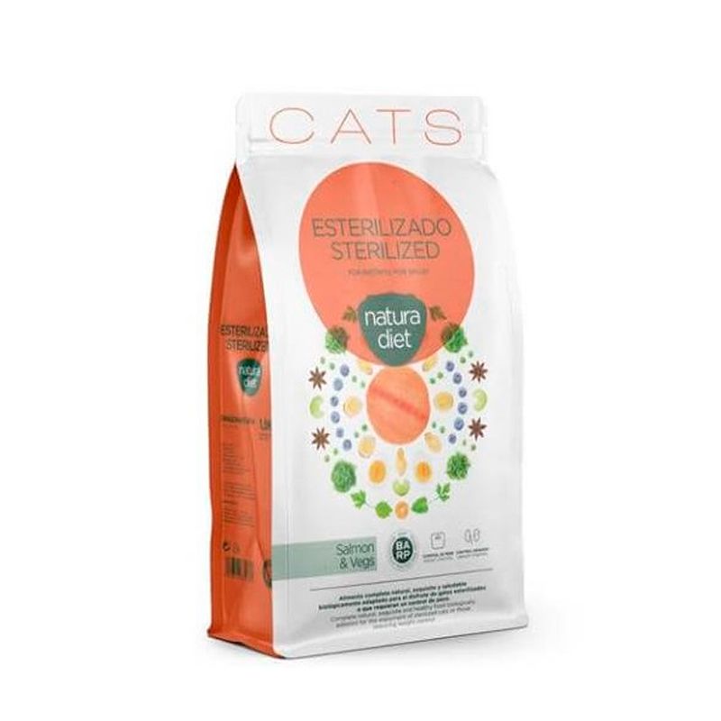 Natura Diet Gato esterilizado salmón