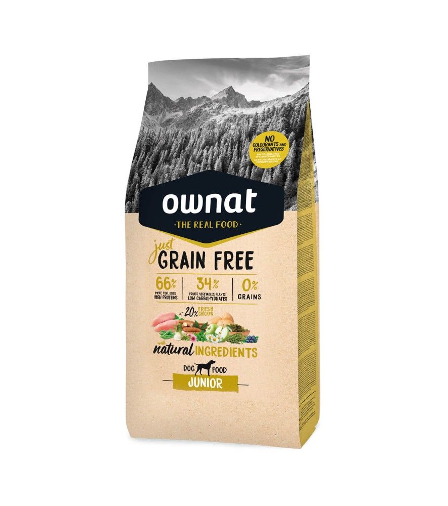 Ownat Just Grain Free Junior Pienso para Cachorros