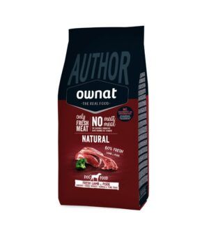 Ownat Author Pienso para Perros con Cordero y Cerdo
