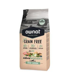 Ownat Just Grain Free Pienso para Perros Adultos con Pollo
