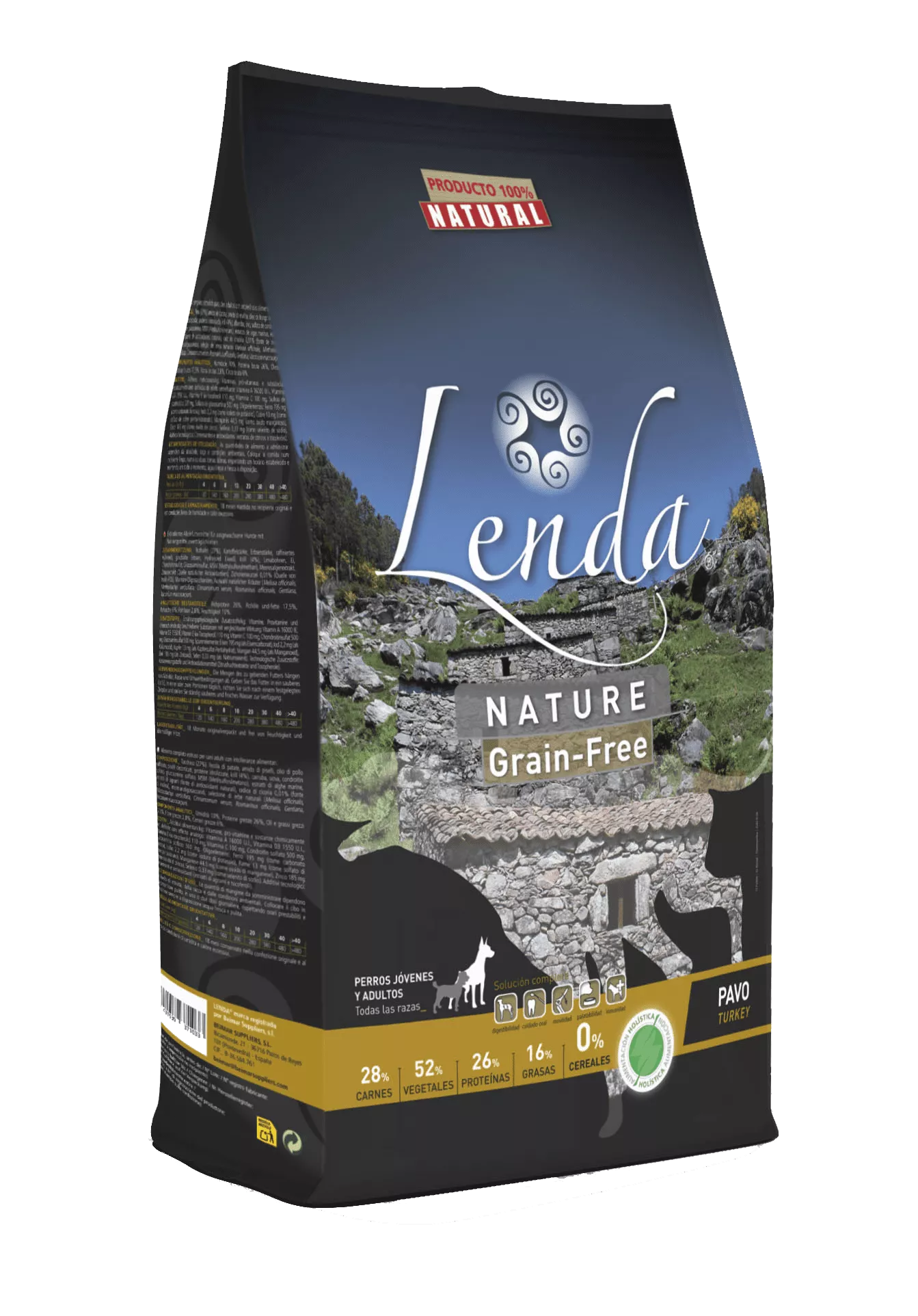 Lenda Nature Grain Free Pavo
