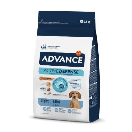 Advance Mini Light Pollo y Arroz Pienso para Perros