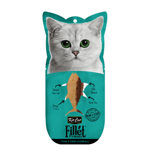 Kit Cat FilletFresh Lomo de Atún y Fibra 30gr