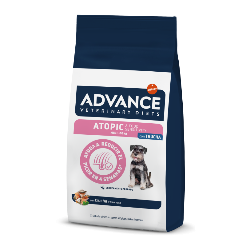 Advance Veterinary Diet Atopic Perros Mini Trucha y Arroz 1,5kg