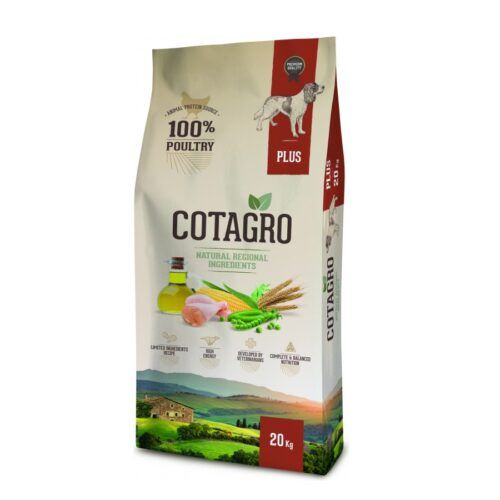 Cotagro Plus Pienso para Perros Adultos Ave de Corral 20kg