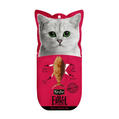 Kit Cat Fillet Fresh Atún y Pescado Ahumado 30gr