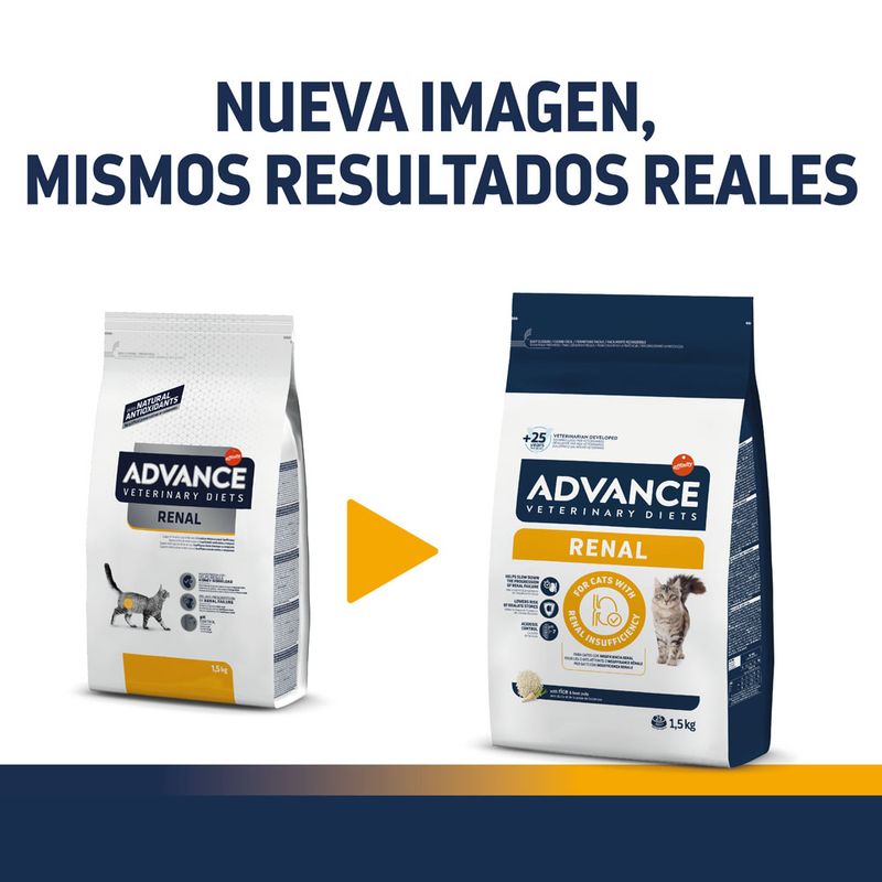 Advance Veterinary Diet Renal Failure Gatos 1,5kg - Imagen 2