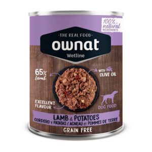 Ownat Wetline Cordero Con Patatas Lata Para Perros