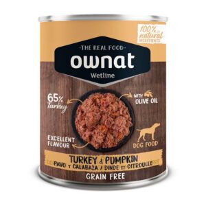 Ownat Wetline Pavo Con Calabaza Lata Para Perros