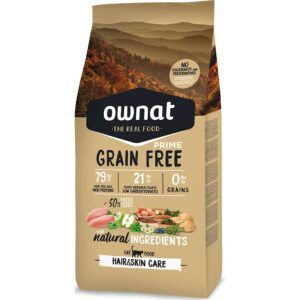 Ownat Grain Free Prime Pienso para Gatos Hair & Skin