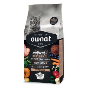 Ownat Ultra Pienso para Gatos con Pollo y Arroz