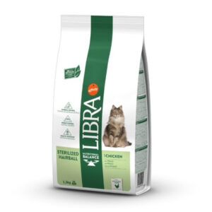 Libra Gato Esterilizado Bolas de Pelo Pollo 1,5kg