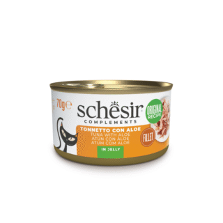 Schesir Adulto Atún con Aloe en Gelatina para Gatos