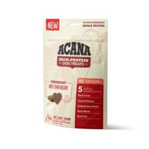 Acana Treats Dog Crunchy Beef Liver 100gr