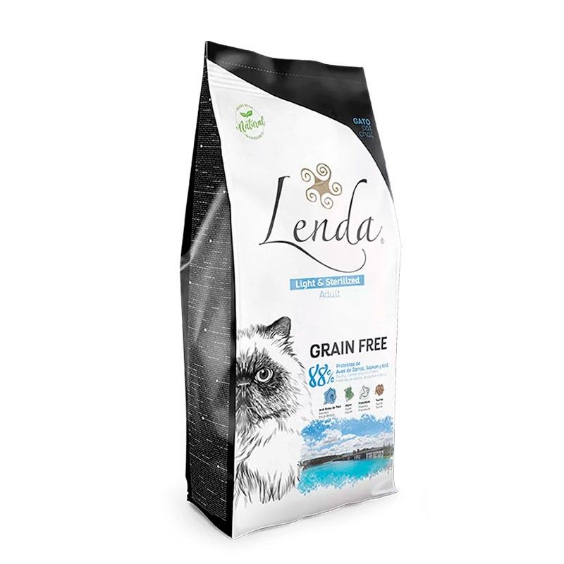 Lenda Light & Sterilized Grain Free Pienso para Gatos