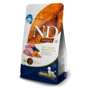 Farmina N&D Brown Dog Cordero Spirulina Mini