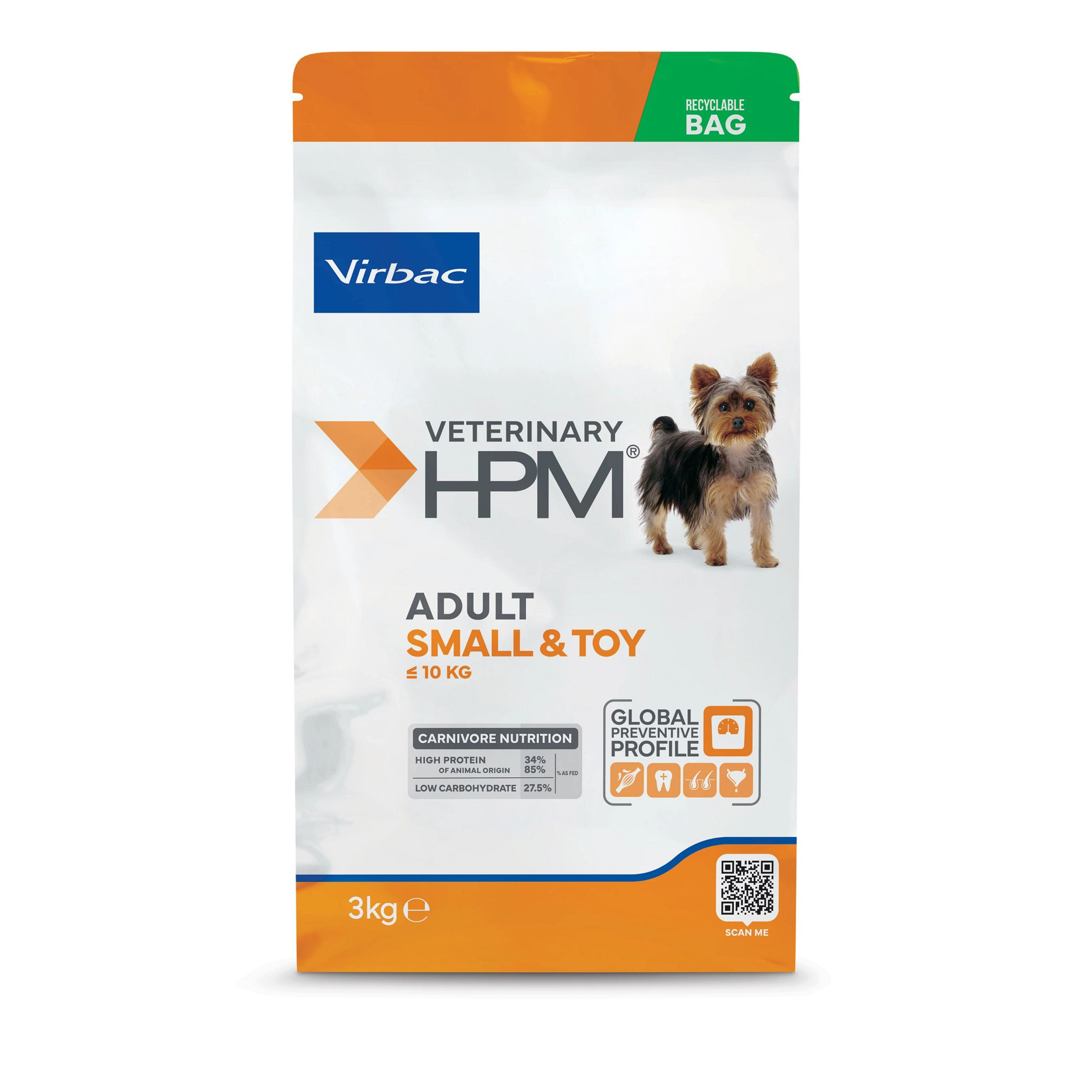 Virbac Veterinary HPM Adult Dog Small & Toy