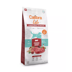 Calibra Dog Life Junior Small Medium Fresh Beef