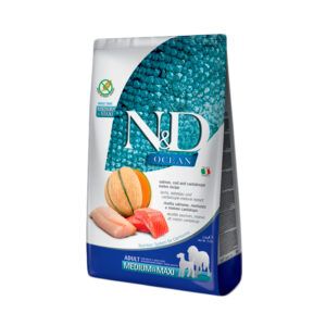 Farmina N&D Ocean Adult Dog Medium Maxi Salmón y Bacalao