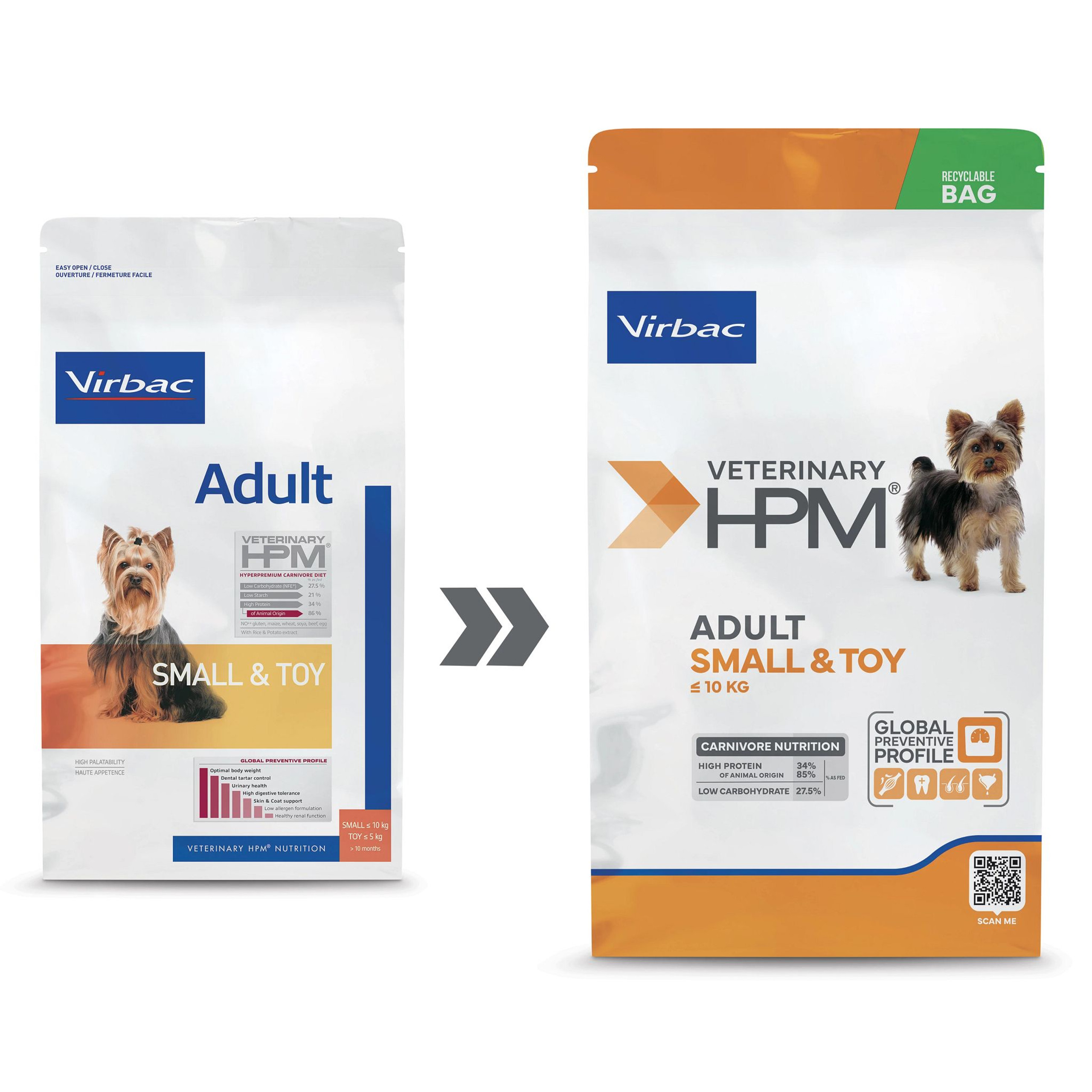 Virbac Veterinary HPM Adult Dog Small & Toy - Imagen 2
