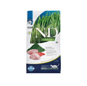 Farmina N&D Adult Cat Spirulina Cordero 1,5kg