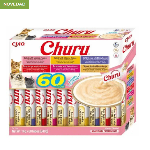 Churu Variedades de Atún Snack para Gatos - Imagen 4