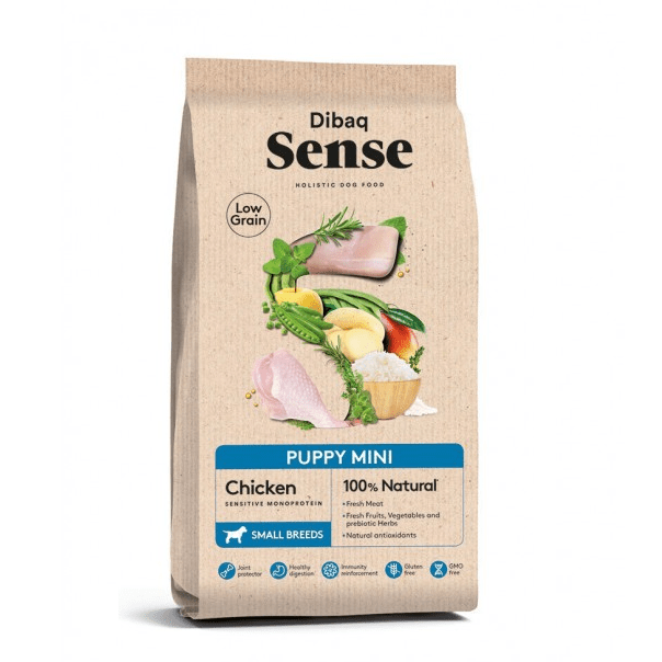 Dibaq Sense Low Grain Puppy Mini Pollo