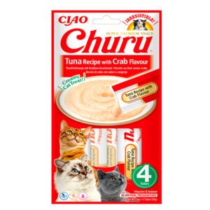 Churu Receta De Atún Con Cangrejo Gatos