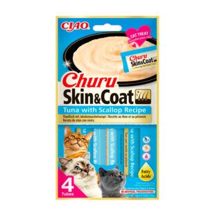Churu Skin & Coat Receta De Atún Con Vieira