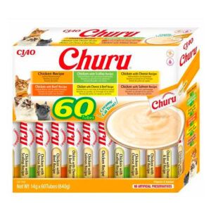 Churu Variedades Pollo Snack para Gatos - 60 x 14gr