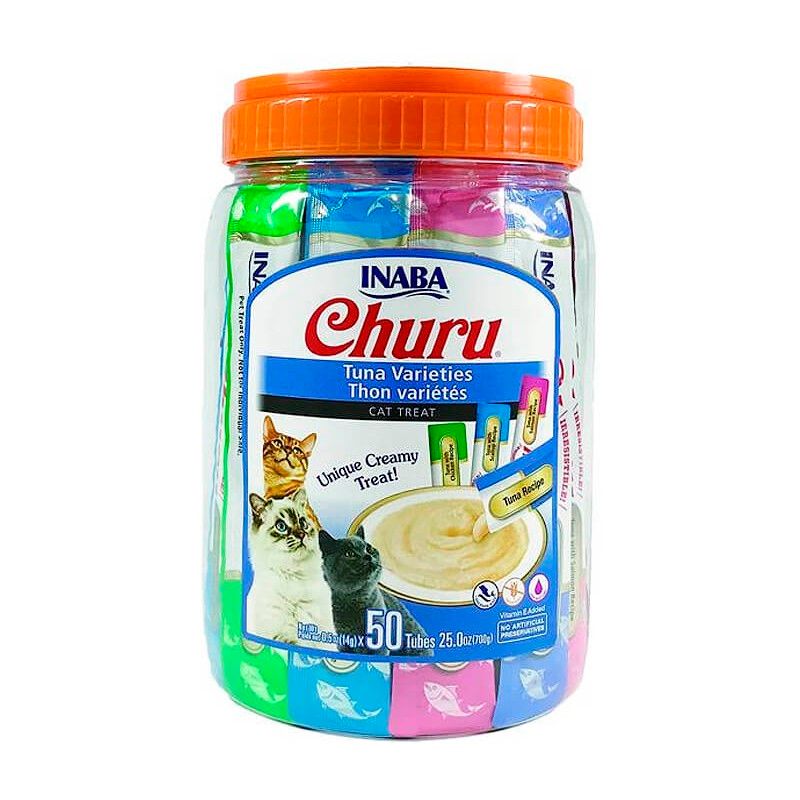 Churu Variedades de Atún Snack para Gatos