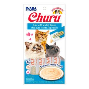 Churu Receta De Atún Con Vieira Gatos