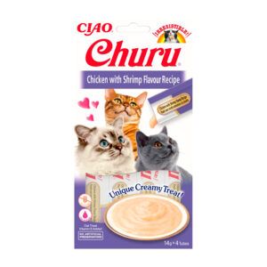 Churu Receta De Pollo Con Gamba Gatos