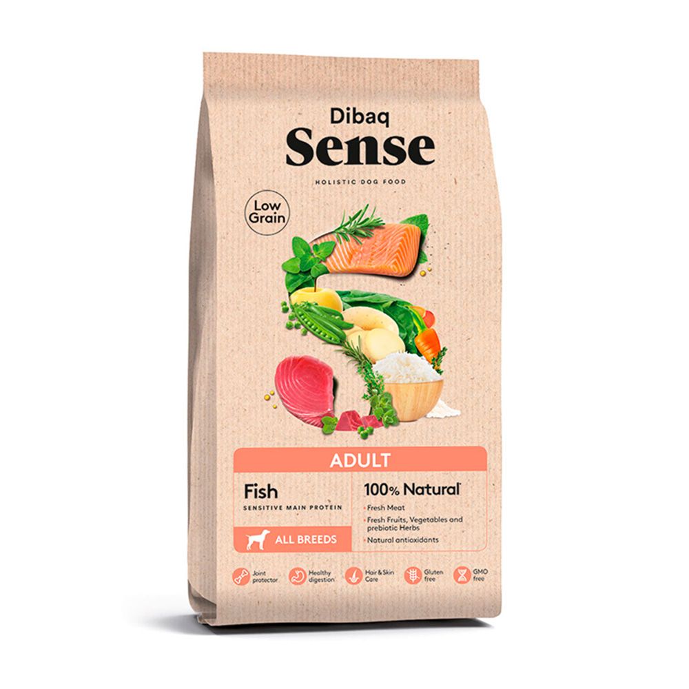 Dibaq Sense Low Grain Adulto Pescado